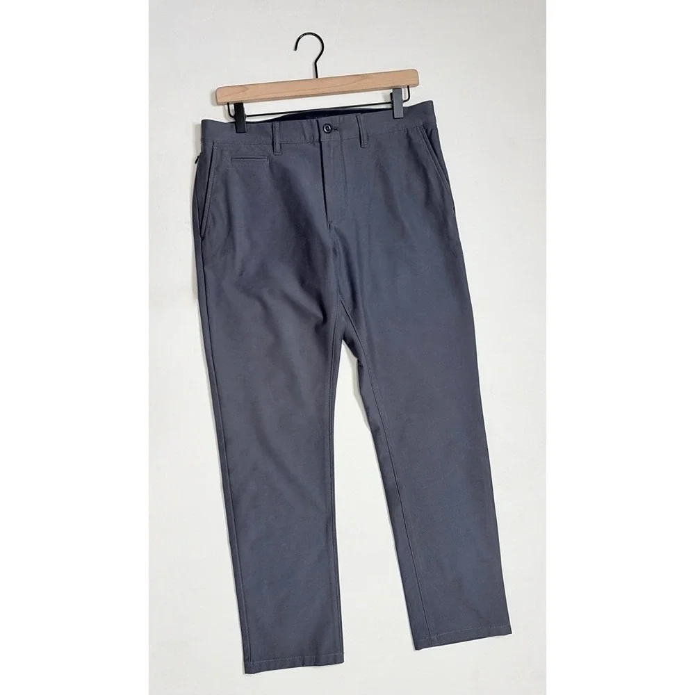 NEW!! Men's J. CREW 484 Slim Fit Tech Pants Atlantic Slate Gray‎ Tapered 31 x 32